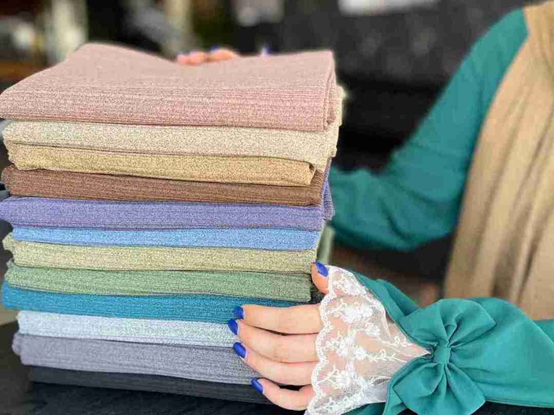 تصویر 5 از خرید عمده شال کشی نگین دار + قیمت تولیدی